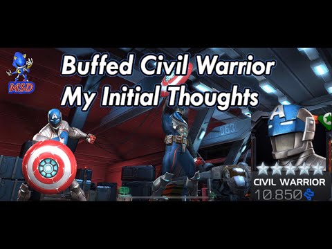 Buffed Civil Warrior: My Initial Thoughts.