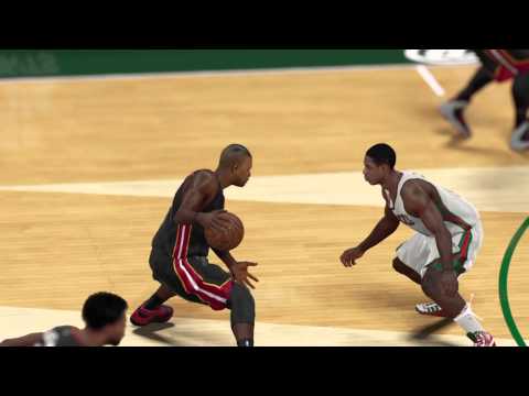 NBA 2K15 MyCareer Crossover Brandon Knight Then Posterize Their PF