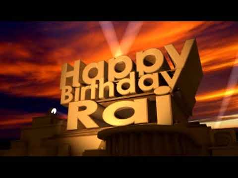 Happy Birthday Raj