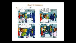 Get Ready For Starters 2nd Unit 5 Story and listening 1 Page 32