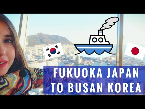 福岡到釜山｜從日本到韓國的渡船 (FUKUOKA TO BUSAN | Taking the Ferry from Japan to Korea)