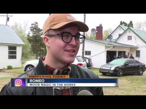 Stephen King short film being shot in Romeo