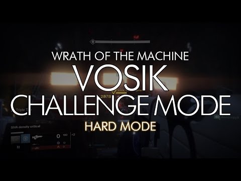 Destiny - Vosik Challenge Mode - WOTM Hard Mode Raid / Wrath of the Machine
