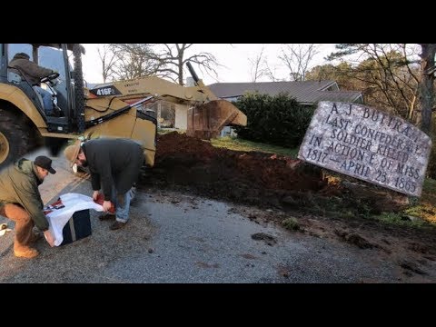 Civil War Soldier Buried in my Front Yard: The Disinterment of Lt. Buttram