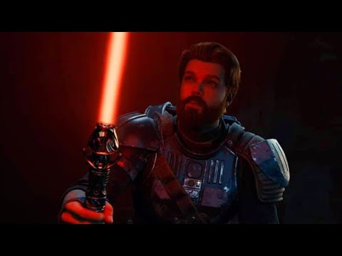 Cal Embraces The Dark Side Scene - Star Wars Jedi Survivor (All Cal Using Dark Side of Force Scenes)