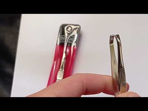 PINÇA SOLINGEN DOURADA PONTA RETA