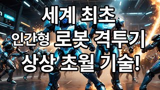 세계최초 인간형 로봇 격투기 상상초월기술