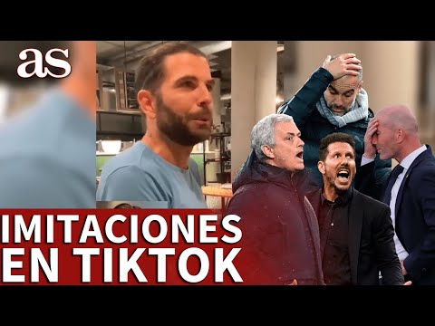 TIKTOK | La ronda de imitaciones futboleras: MOURINHO, ZIDANE, SIMEONE, GUARDIOLA... | AS