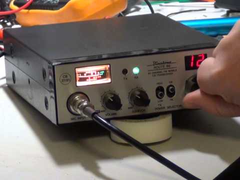 Binatone Route 66 (early version), UK (CB 27/81) CB radio (Mobile) - On The Air Test