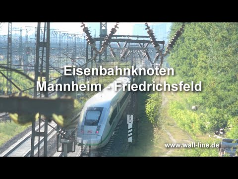 Eisenbahnknoten Mannheim - Friedrichsfeld
