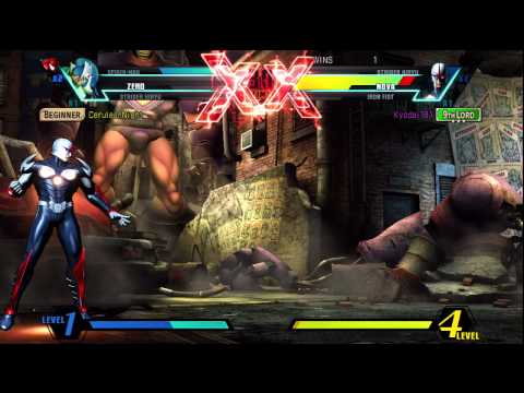 Ultimate Marvel vs Capcom 3 (PS3) -- Player Matches with Kyodai181