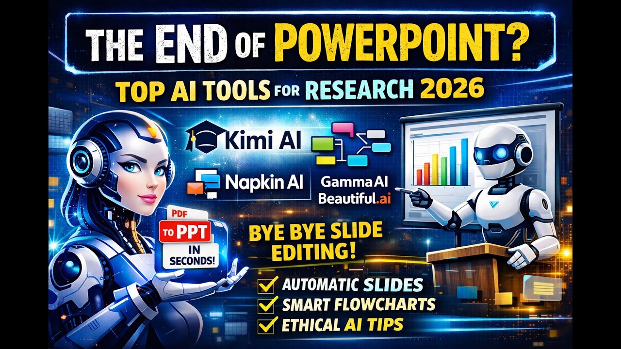 The End of PowerPoint? Top AI Presentation Tools for 2026 #aipresentation #kimiai #napkinai