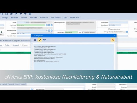 eNVenta ERP ✅ kostenlose Nachlieferung