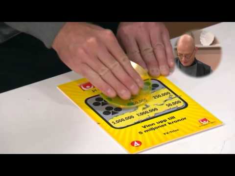 Christer Fredriksson skrapar triss - Nyhetsmorgon (TV4)