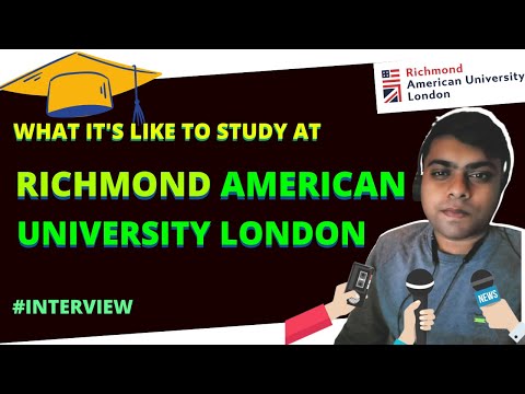 Richmond, The American University in London Q&A ft. Raj