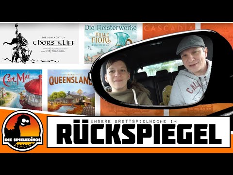 Unsere Brettspielwoche im Rückspiegel #12 Thors Kliff / Queensland / Cape May / Die Meisterwerke uvm