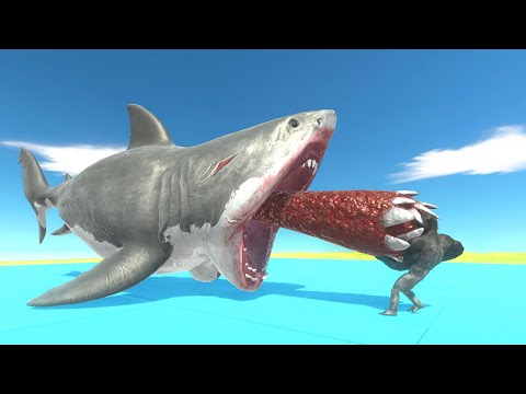 Mutant MEGALODON Challenge - Animal Revolt Battle Simulator