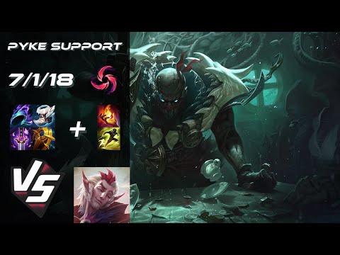 SUPPORT Pyke vs Rakan - EU Grandmaster Patch 25.19