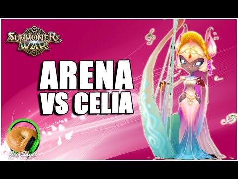 SUMMONERS WAR : Arena Vs Celia the Light Harp Magician