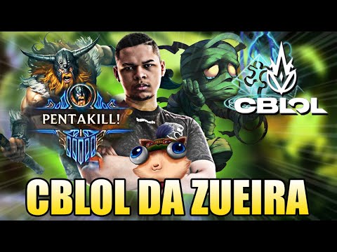 PENTAKILL INSANO DO FNB E AMUMU NO CBLOL - CBLOL DA ZUEIRA