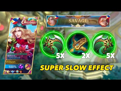 LANCELOT NEW BUILD CORROSION SCYTHE 100% BROKEN!!😱 | GLOBAL LANCELOT BEST BUILD 2022 (MUST TRY)