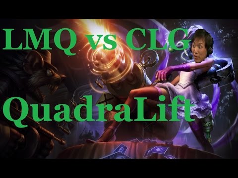 LMQ vs CLG Doublelift Double Quadra