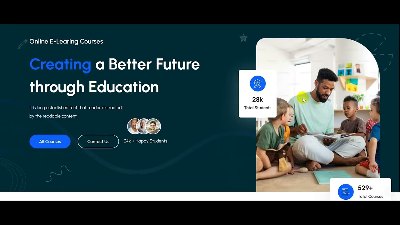 Edumoon - Education LMS WordPress Theme Setup