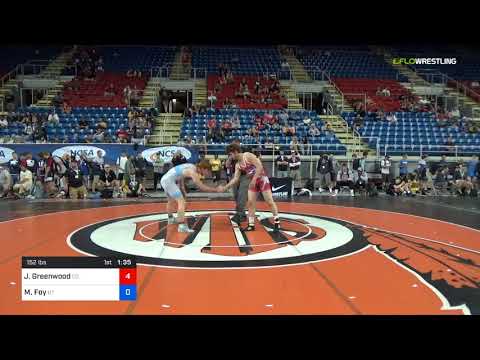 2018 USMC-USAW Cadet & Junior FS Nationals/Junior 152 Round Of 32 - Jacob Greenwood (CO) Vs. Mckay