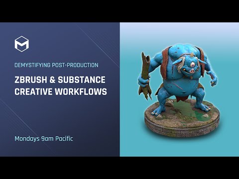 Demystifying Post Production - ZBrush & Substance - Elly Wade & Ian Robinson - Week 4