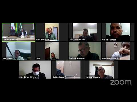 Reunião Ordinária (01/06/2020) - Câmara Municipal de Arcos
