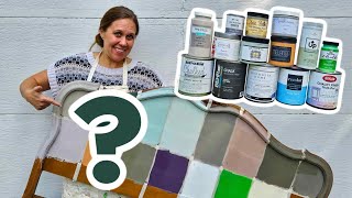 Which Chalk Paint is the BEST - I tested 13 different brands side by side