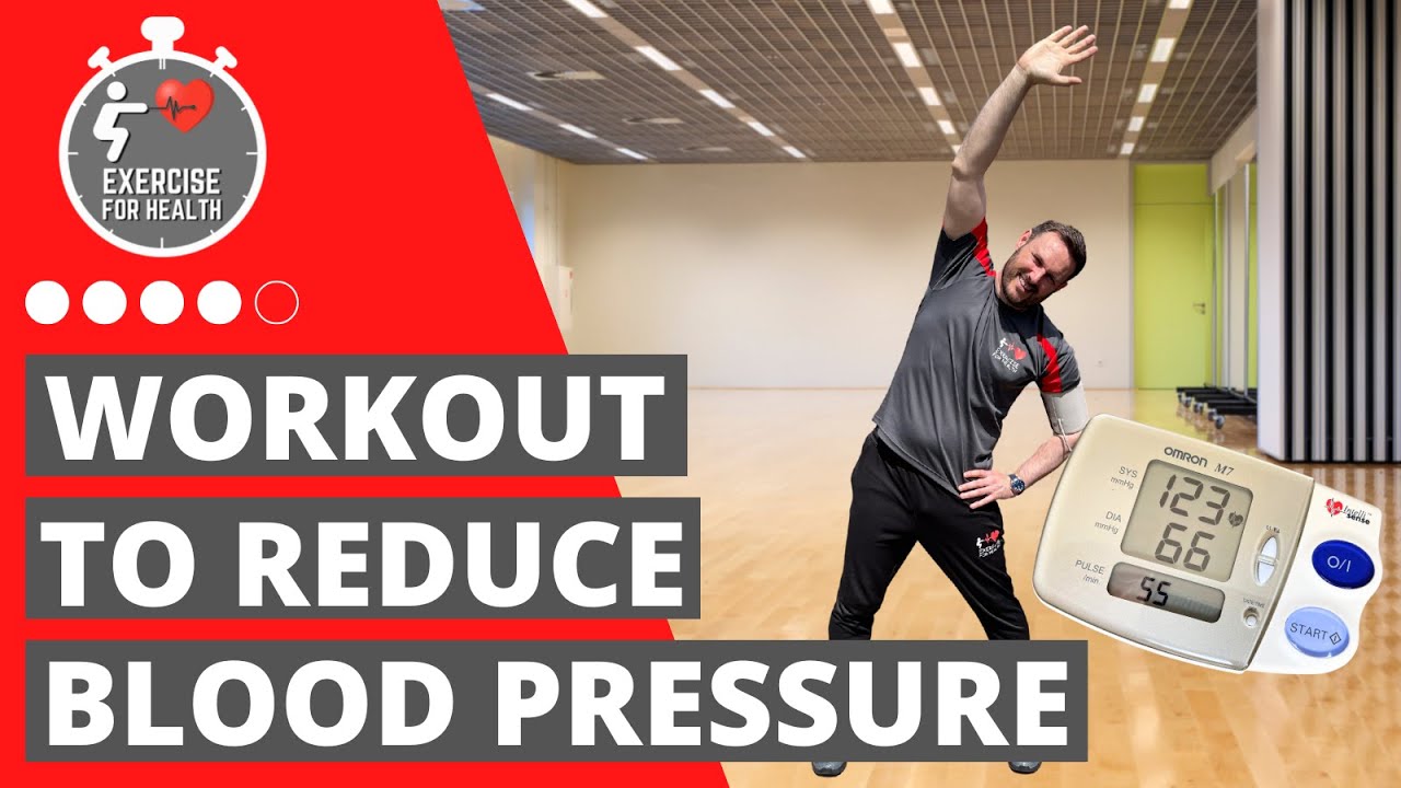 Home exercise programme to lower your Blood Pressure