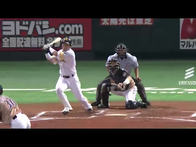 【6回裏】中村の貴重なタイムリーで2点追加!! ホークスが炎の5連打で6-3と形勢逆転!! 2014/8/28 H-F
