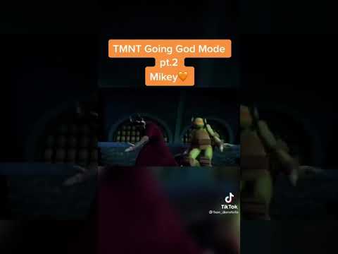 TMNT Mikey going to God mode