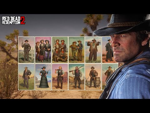 RDR2 - Famous Gunslingers | Cigarette Card Locations