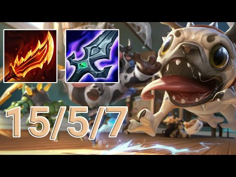 Kog'Maw ADC VS Draven | KR Challenger Patch 13.10