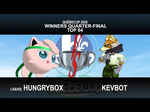 Québecup 2025 Singles Top 64 Winners Quarters - LIQUID | Hungrybox vs Kevbot