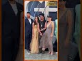 Chris Evans Welcomes Dhanush At GRAYMAN Premiere Shorts