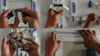 Download lagu Rumus Pintu Kabinet FRAMELESS  FA 128 . / Cara Buat Pintu KitChen Set / Cara Pasang Engsel Sendok mp3