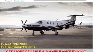Low Fare King Air Ambulance services from Chandigarh and Bhubaneswar