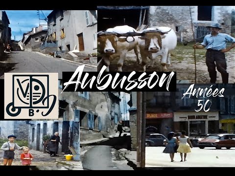 Aubusson Film Amateur 8mm , Années 50