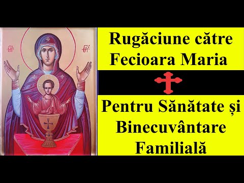 🙏💖 Rugăciune către Fecioara Maria pentru Sănătate și Binecuvântare Familială 🙏💖