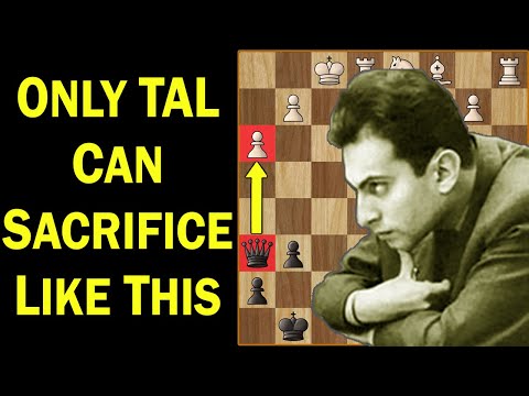 Mikhail Tal's Best Chess Games | Greatest Moves, Sacrifices, Tactics, Traps, Strategies & Ideas