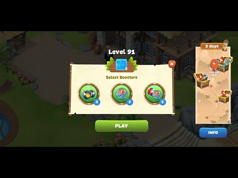 Lost Island Blast Adventure Level 91