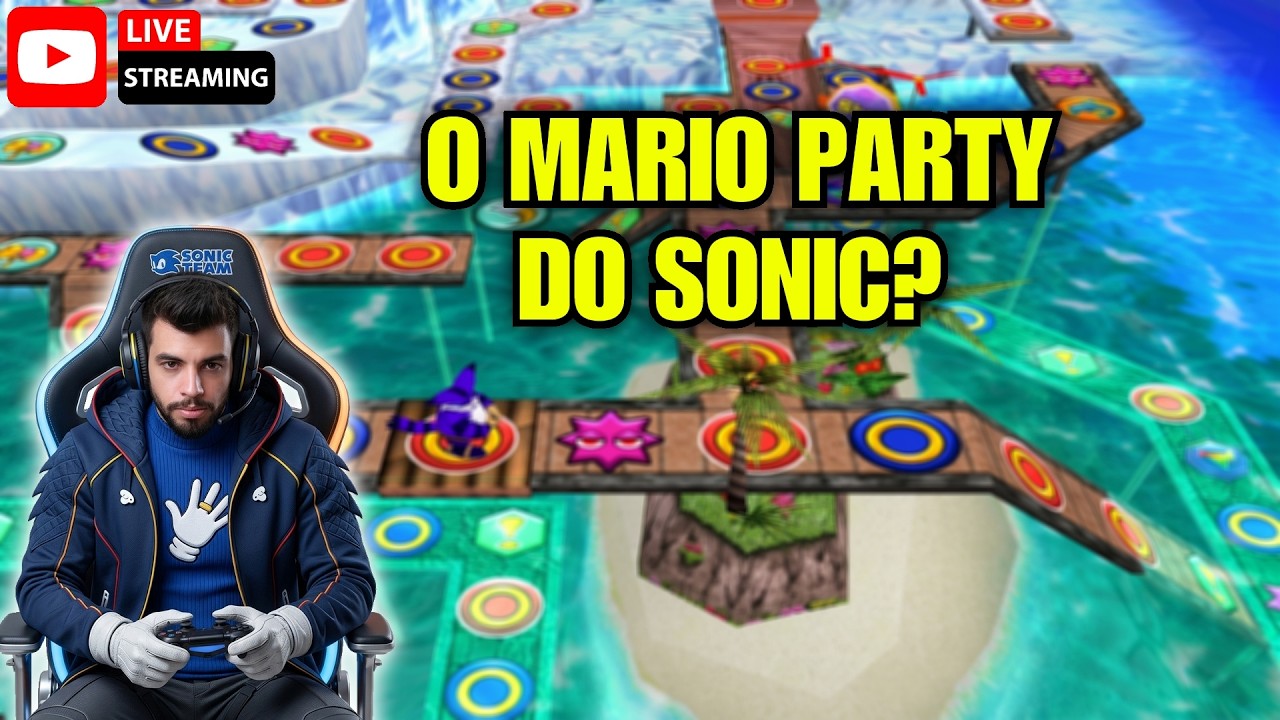 Sonic Shuffle até perder a paciência! (LIVE) (Véspera do Aniversário do Sonic! 🦔🎉)