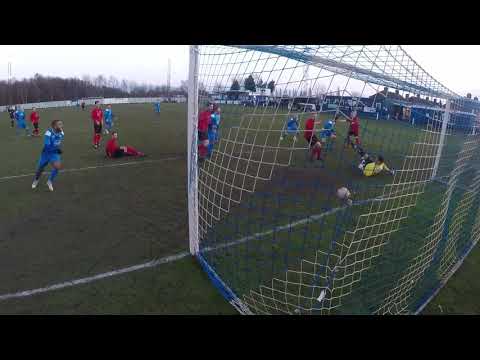 Connor Williamson nearly breaking the net with the equaliser!