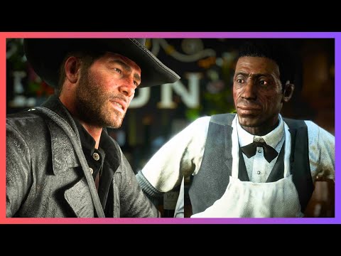 RDR2 - If You Look Closely, The Bartender Actually Spoke The Truth