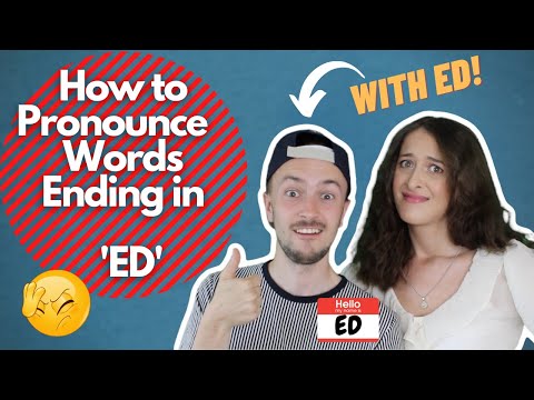 How to Pronounce Words Ending in ED! Fun English Lesson 2020.