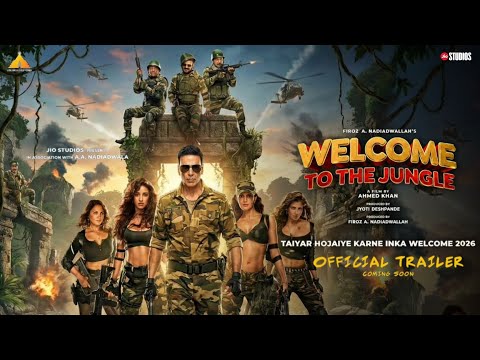 Welcome To The Jungle | Trailer | Akshay Kumar | Sunil Sheety | Raveena Tandon | 2026