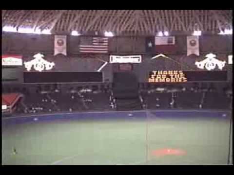 Astrodome Scoreboard Goes Dark 09/06/1988